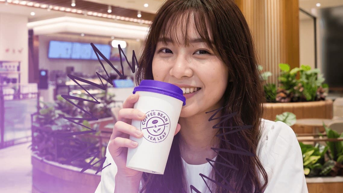 Coffee Bean 63rd Anniversary: Free OTR 2 Shots for 63 Bean Points, Daily at 3pm Until 25 Oct